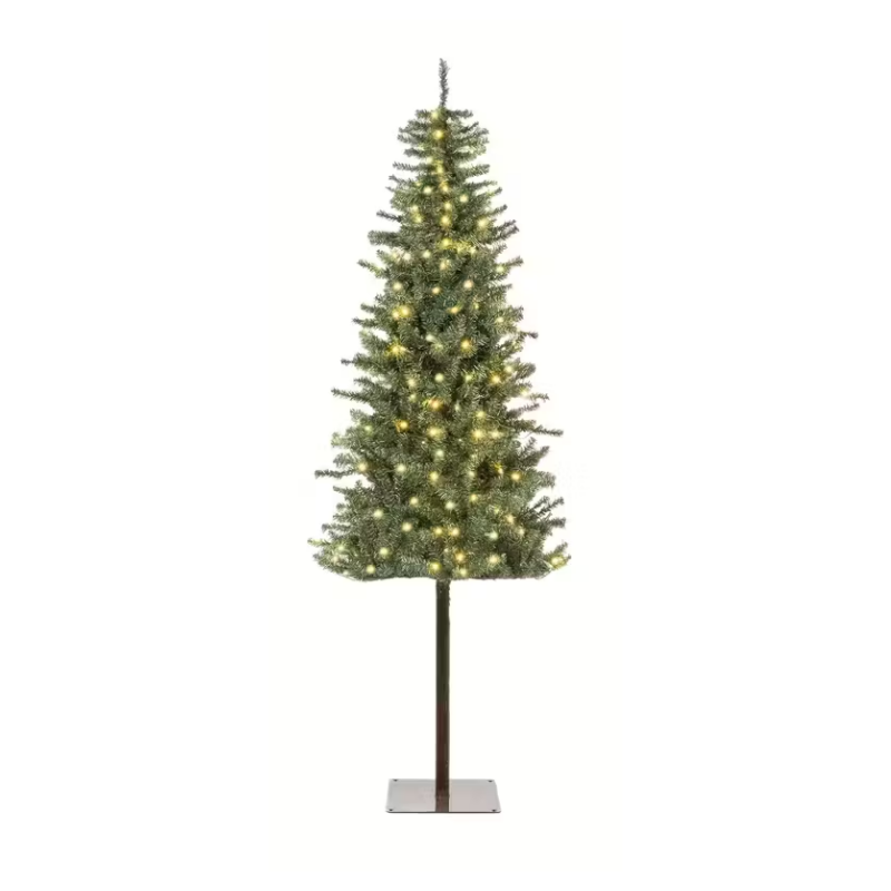 NNETM Pre-Installed Lighted Christmas Tree