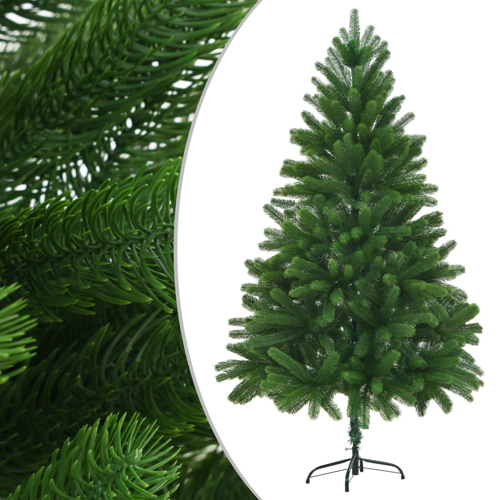 NNEVL Faux Christmas Tree 210 cm Lifelike Needles Green