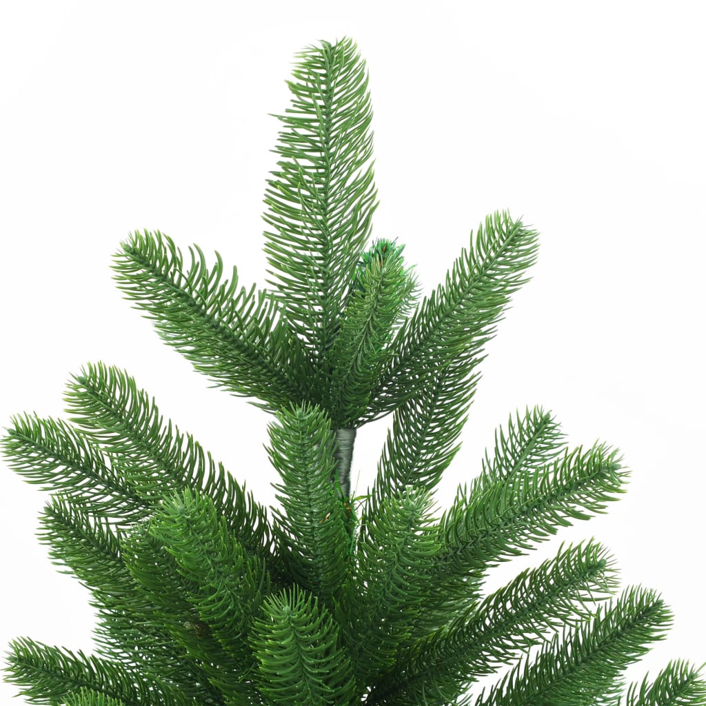 NNEVL Faux Christmas Tree 210 cm Lifelike Needles Green