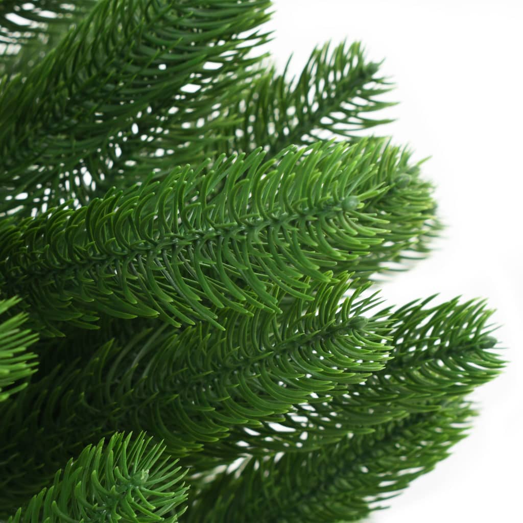 NNEVL Faux Christmas Tree 210 cm Lifelike Needles Green