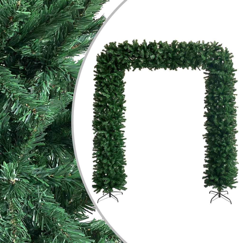 NNEVL Christmas Tree Arch Green 240 cm