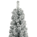 The Alpine Slim 270cm Snow Flocked Christmas Tree