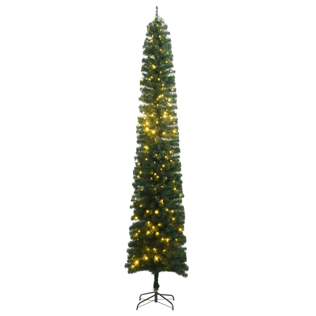 The Snowy Slim 270cm LED Christmas Tree
