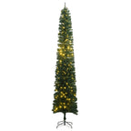 The Snowy Slim 270cm LED Christmas Tree
