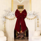 Extra Large Velvet Christmas Bow