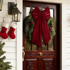 Extra Large Velvet Christmas Bow