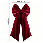 Extra Large Velvet Christmas Bow