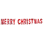 Samland Merry Christmas LED Garland Display – 526 Red LEDs