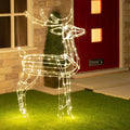 Warm White LED Reindeer – 115cm