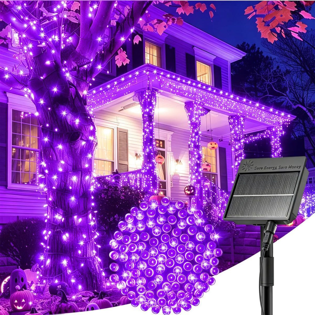Solar String Lights – Outdoor Waterproof LED Fairy Lights, 22ft