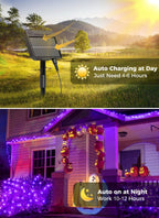 Solar String Lights – Outdoor Waterproof LED Fairy Lights, 22ft