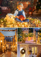 Solar String Lights – Outdoor Waterproof LED Fairy Lights, 22ft