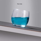 4-Pack Faux Leather Placemats Waterproof Non-Slip Easy-to-Dry Double-Sided, Blue