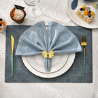 Fall Napkin Rings Set of 6, Ginkgo Leaf Bow Napkins Holders Rings for Holiday Party Dinner Wedding Banquet Dinning Table Settings - Gold