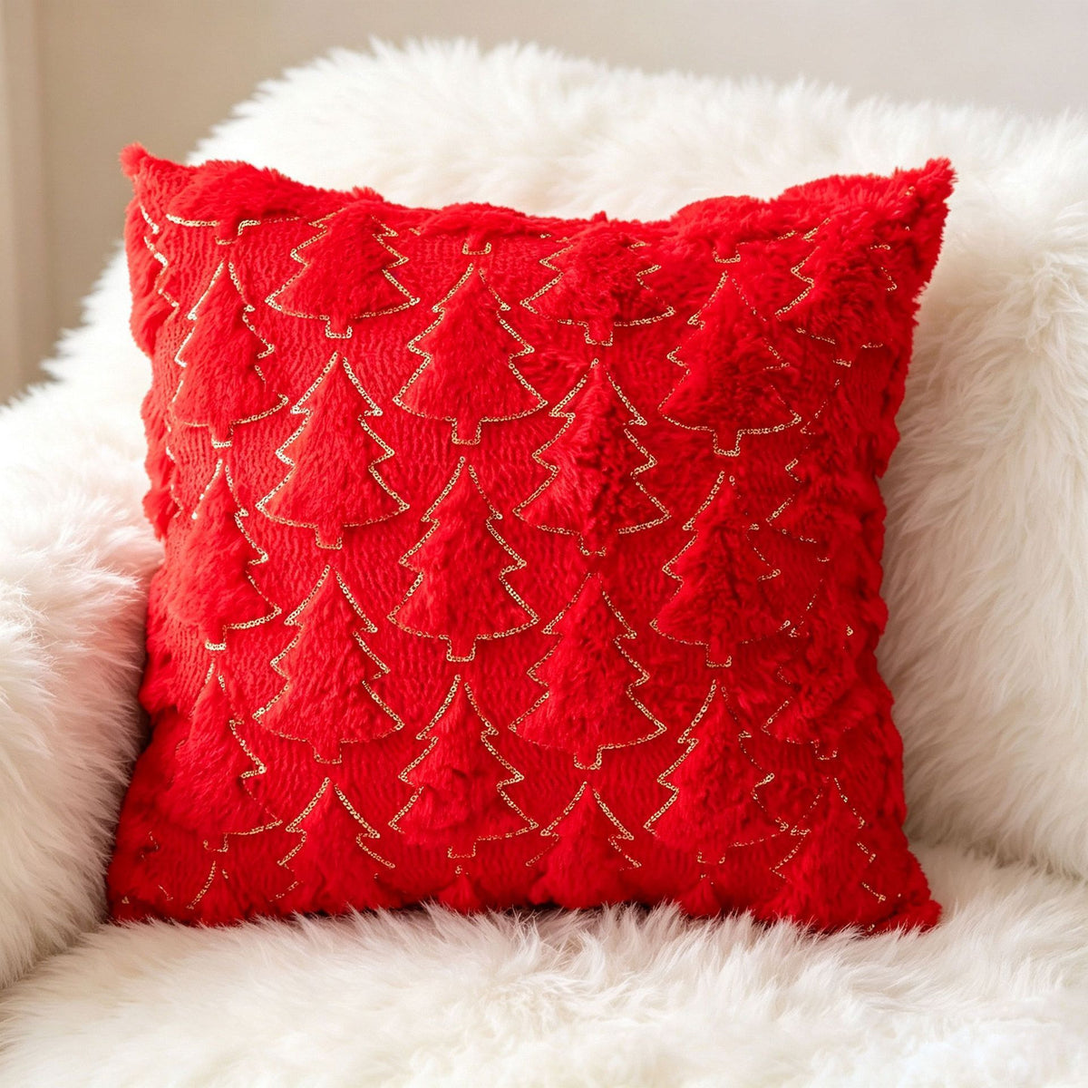 Christmas Cushion Covers – Set of 2 | 45 × 45cm | Design 24