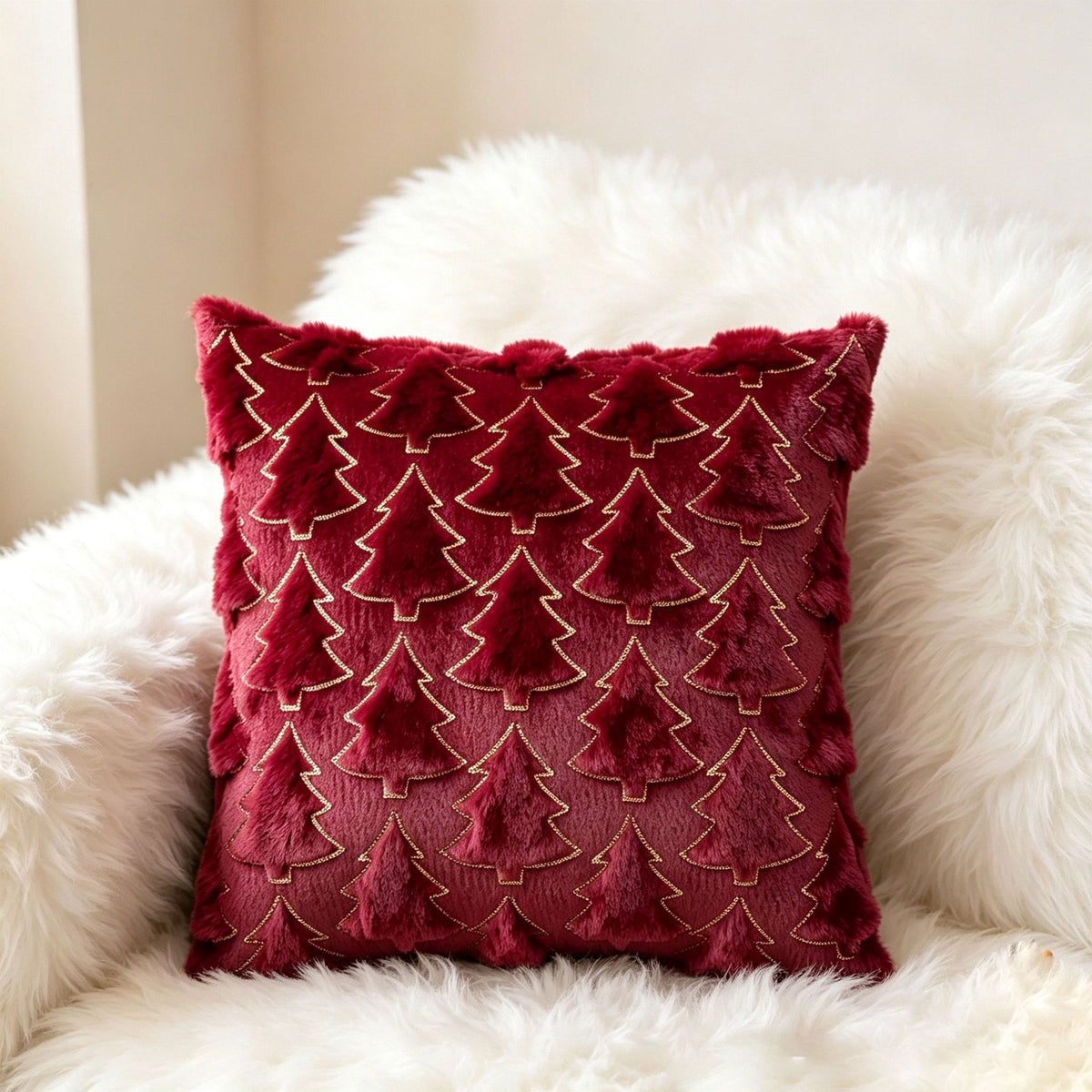 Christmas Cushion Covers – Set of 2 | 45 × 45cm | Design 26