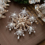 Key Sequin Christmas Ornaments – Set of 2