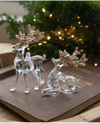Key Sequin Christmas Ornaments – Set of 2
