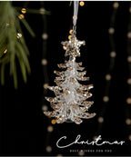 Key Sequin Christmas Ornaments – Set of 2