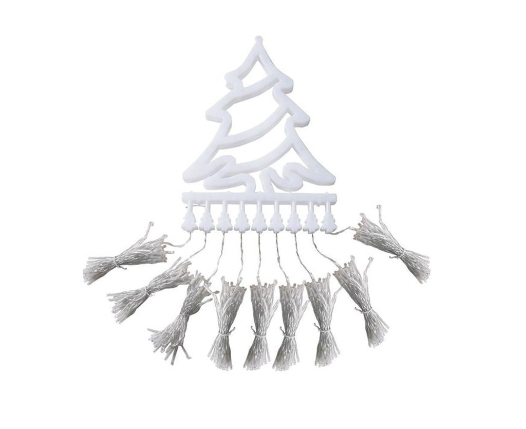Solar Waterfall Christmas Tree Lights – 350 LEDs