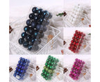 White Christmas Baubles – 36pc Set