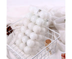 White Christmas Baubles – 36pc Set