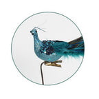 Festive Peacock Christmas Decoration – 27cm