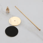 Candle Holders Set of 3 for Taper Candles Decorative Candlestick Metal Stand for Wedding Dinning Party