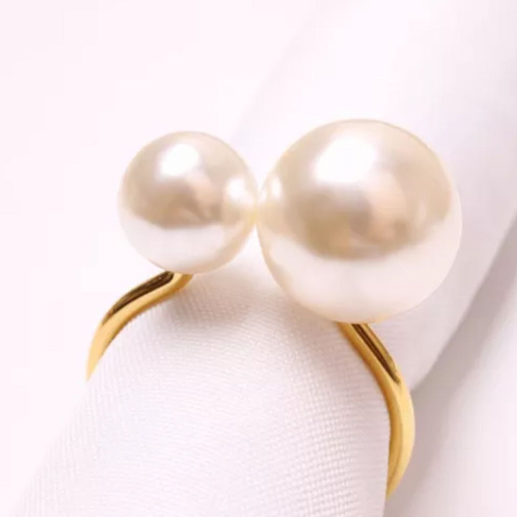 12pcs Napkin Ring Washable Decorative Exquisite Metal Napkin Ring Buckle for Wedding Party Banquet Christmas Dinner