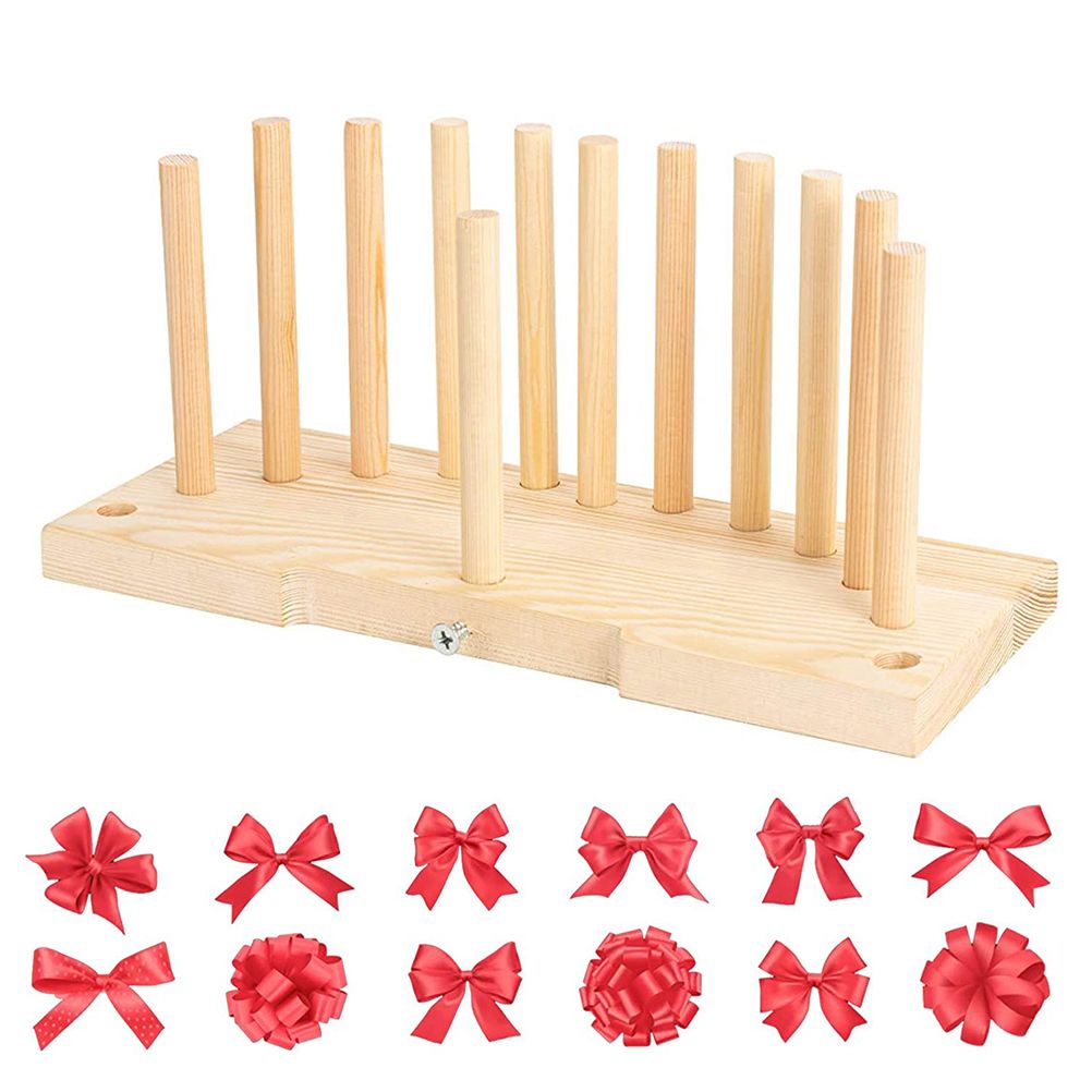 Wooden Bow Maker Tool – 12 Peg