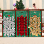 Mini Christmas Bows – 36pc