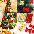 Mini Christmas Bows – 36pc