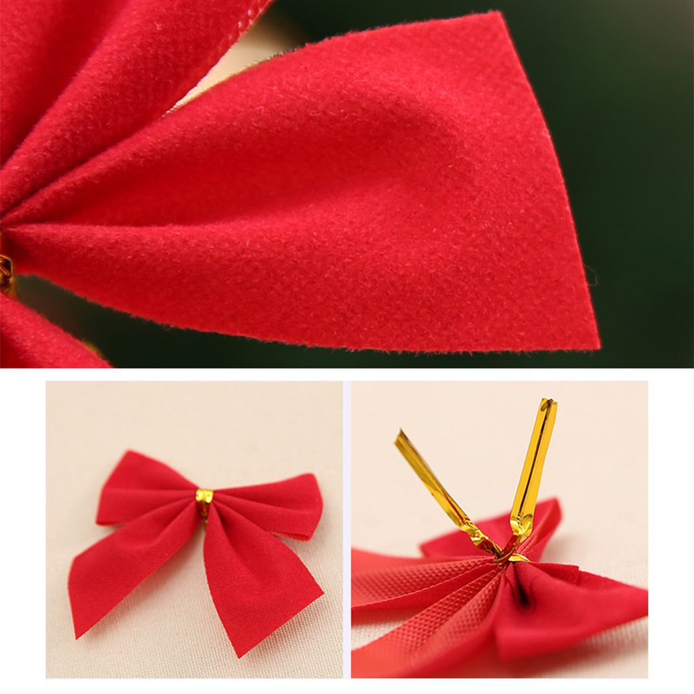 Mini Christmas Bows – 36pc