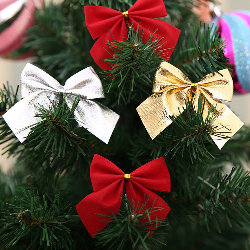 Mini Christmas Bows – 36pc
