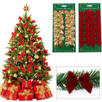 Mini Christmas Bows – 36pc