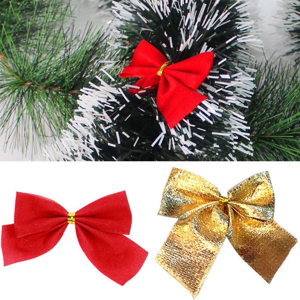 Mini Christmas Bows – 36pc