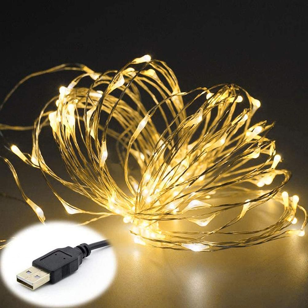 USB Fairy String Lights – Flexible LED Decor