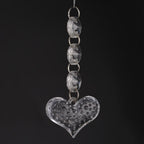 Crystal-Look Acrylic Christmas Pendants – J Design | 10pc