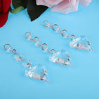 Crystal-Look Acrylic Christmas Pendants – K Design | 10pc