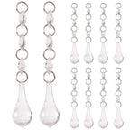 Crystal Sparkle Christmas Pendant – L Design | 10pc