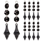 DIY Transparent Acrylic Ball Bead Hanging Pendant Decoration Ornament Accessory (M)