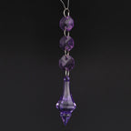 Crystal-Look Acrylic Christmas Pendants – 10pc