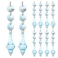 DIY Transparent Acrylic Ball Bead Hanging Pendant Decoration Ornament Accessory (O)