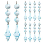 DIY Transparent Acrylic Ball Bead Hanging Pendant Decoration Ornament Accessory (O)