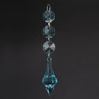 DIY Transparent Acrylic Ball Bead Hanging Pendant Decoration Ornament Accessory (O)