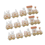 Mini Christmas Train Decoration Set – 3 Piece