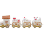 Mini Christmas Train Decoration Set – 3 Piece
