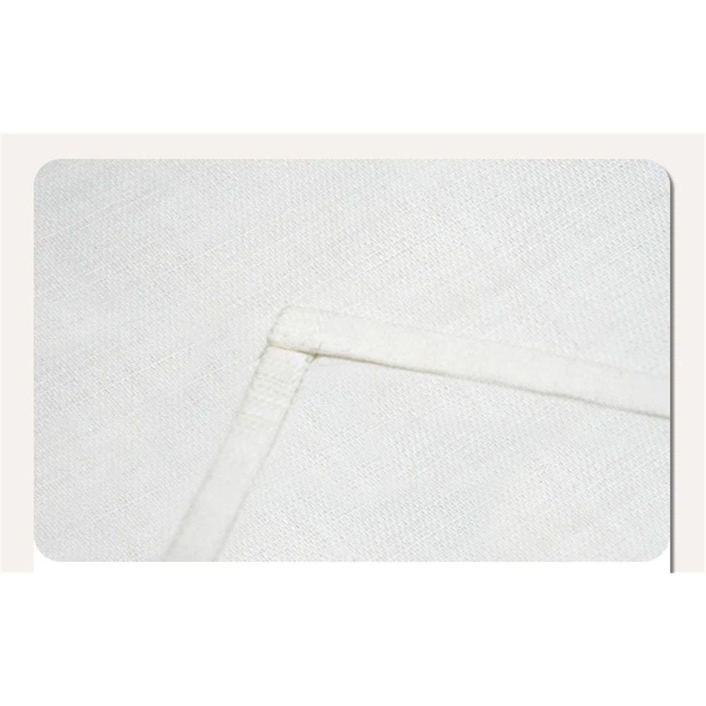 2pcs Kitchen 50*50CM Solid  Cloth Napkins for Round Square Rectangle Tablecloth for Wedding Party Restaurant Banquet Dining Buffet Table Picnic Decorations (Napkins-white)