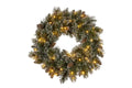 Cashmere Pine Christmas Wreath – 60cm | 50 Warm LEDs