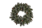 Cashmere Pine Christmas Wreath – 60cm | 50 Warm LEDs